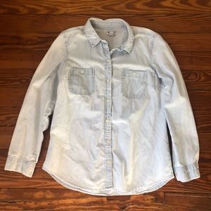 Lightweight Denim Old Navy Button-up